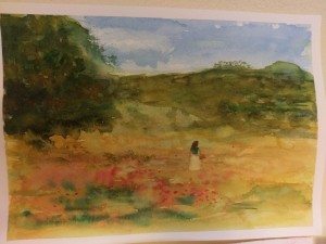 watercolour painting